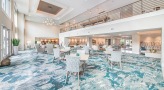 large dining area in resident clubhouse