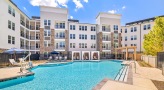 outdoor swimming pool with handicap chair lift