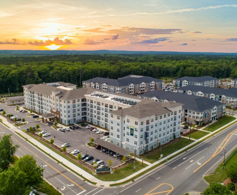 Aerial View of the property
