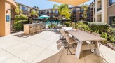 Poolside Patio with large table 