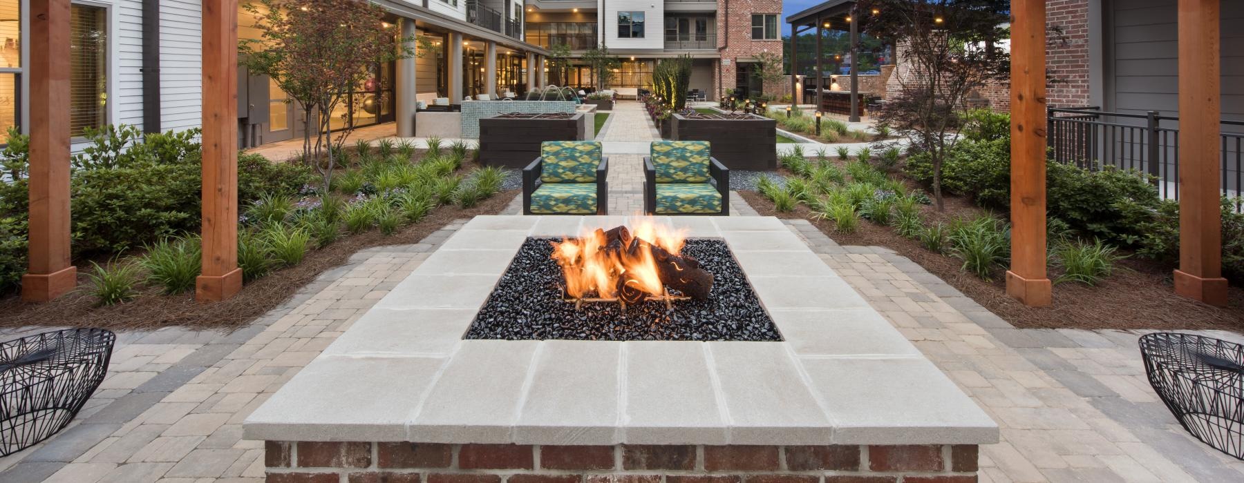 outdoor firepit