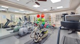 Open and well-lit fitness center