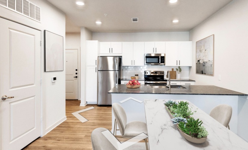 Overture River District apartment photo