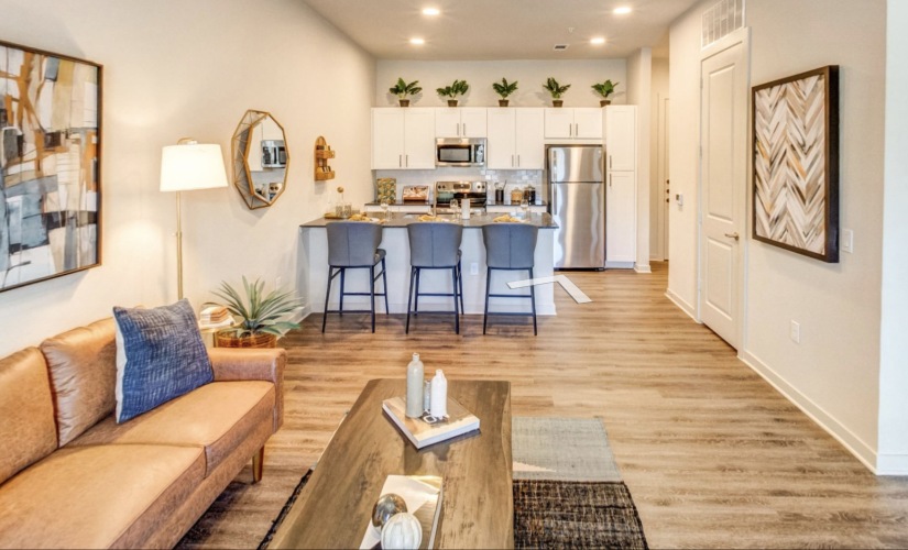 Overture River District apartment photo