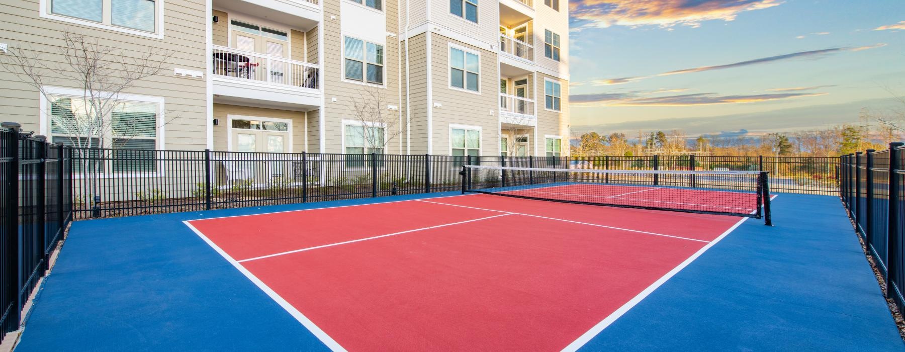 Large pickleball court 