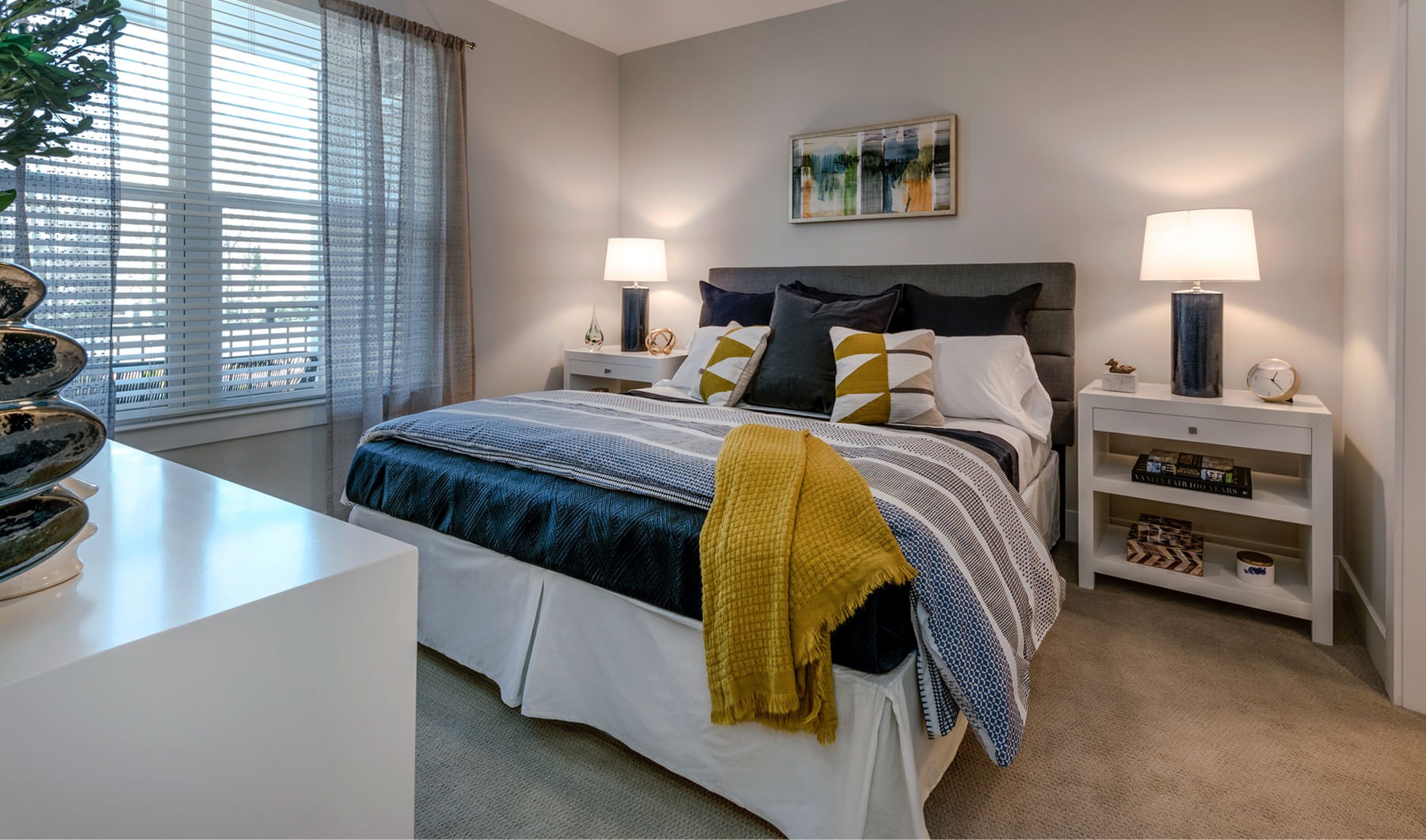 Generous bedroom offerings to fit every family large, carpeted bedroom with oversized windows