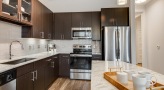 kitchen with stainless steel appliances