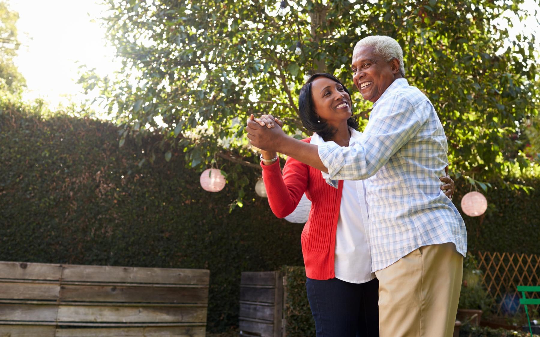 It’s Time to Rethink Your Best Life a man and woman dance outside