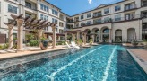 swimming pool in a courtyard