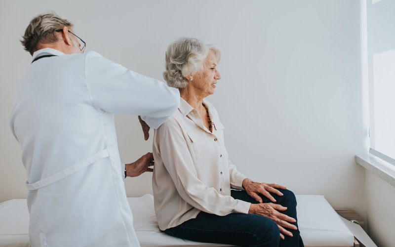 Nearby Activities & Attractions Patient being examined by doctor