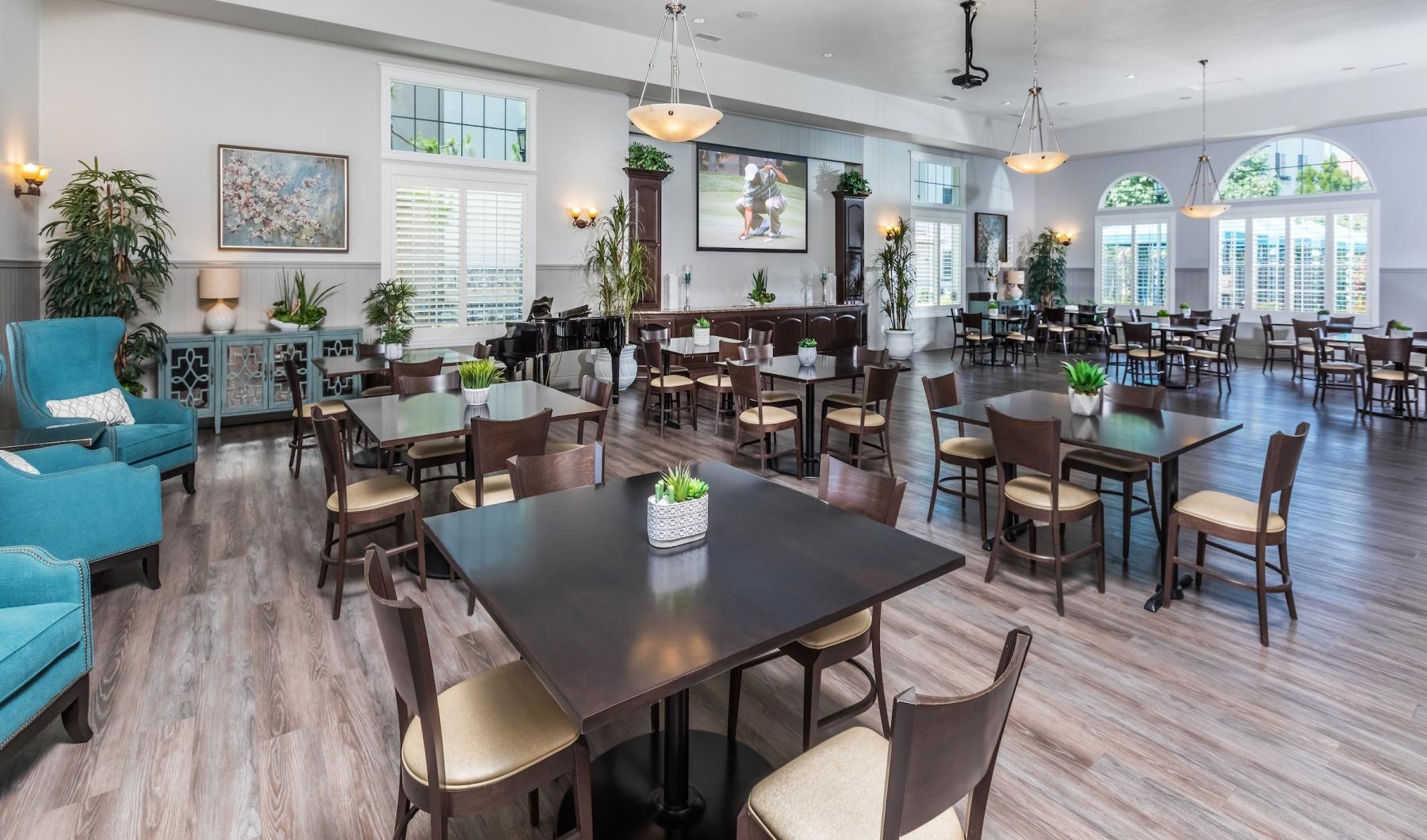 Your Place to Call Home a large room with tables and chairs